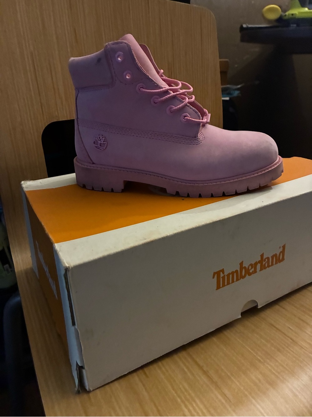 Timberland Pink Nubuck Women's Ankle Boot